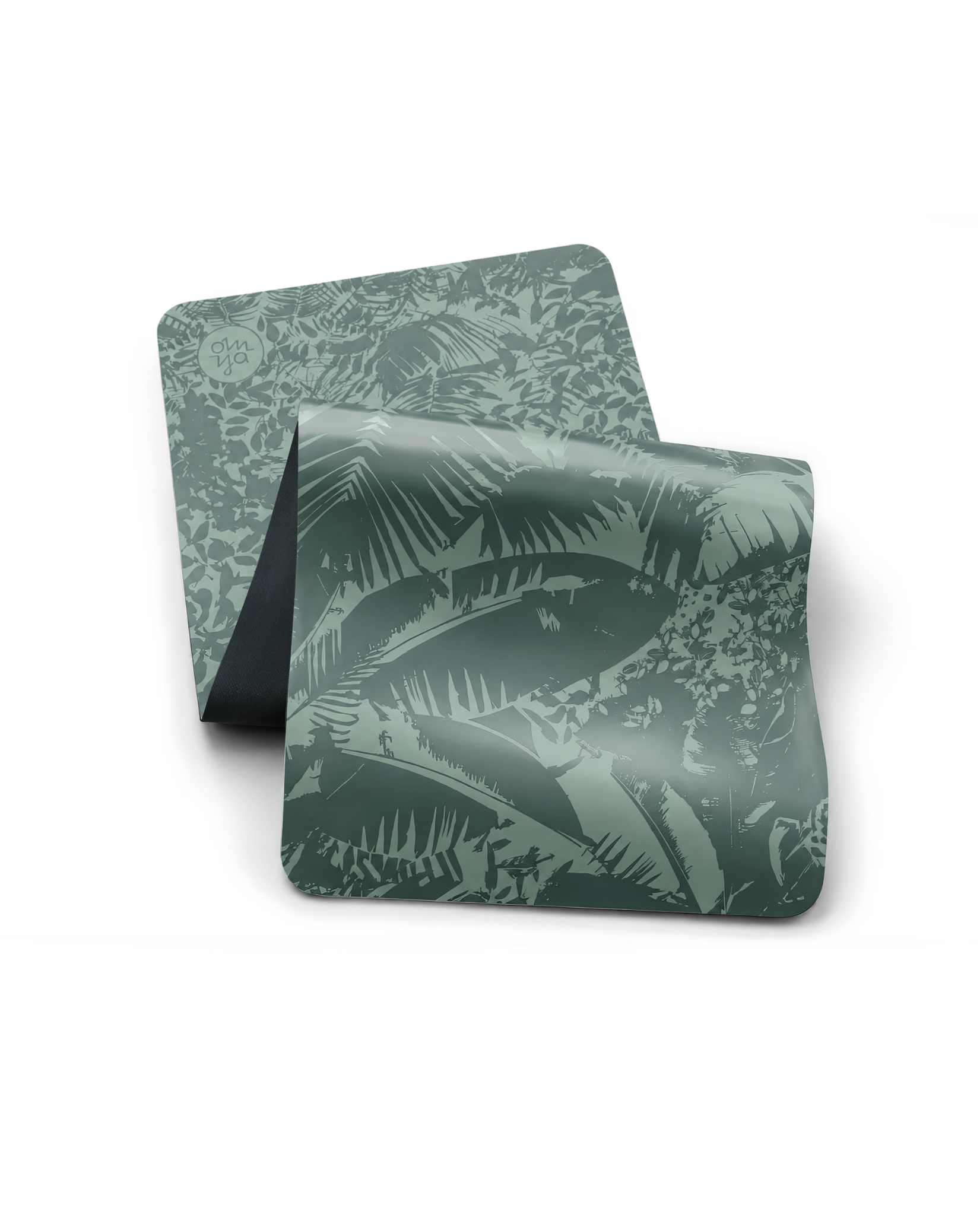 Advanced Grip Yoga Mat - Green Botanic