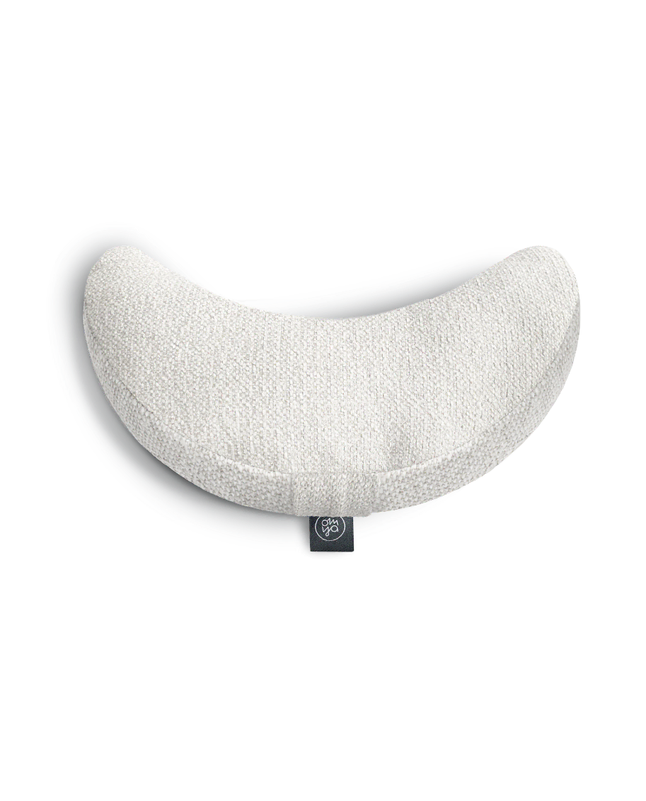 Design Yoga Half Moon Cushion - Maison Structure Pearl
