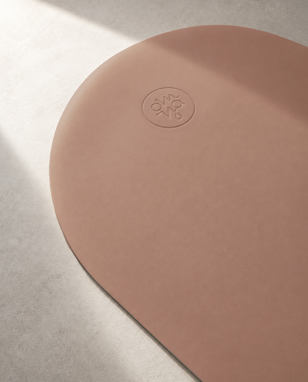 Oval Advanced Grip Yoga Mat - Blush