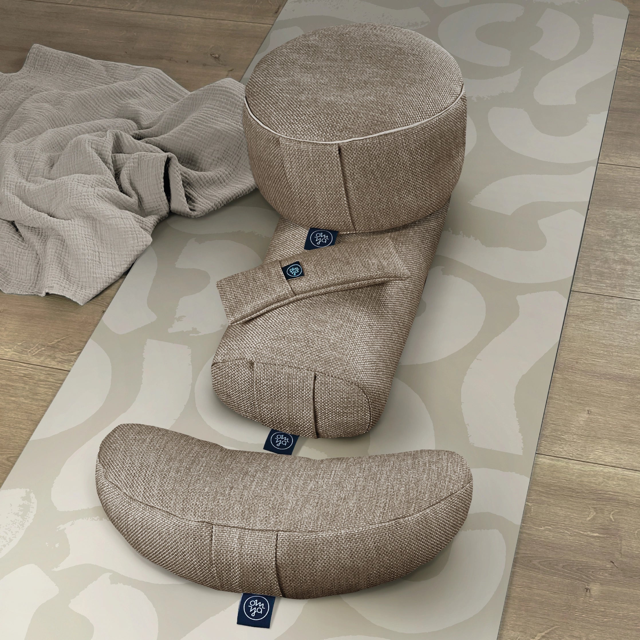 Design yoga cushion - Cabana No 2 