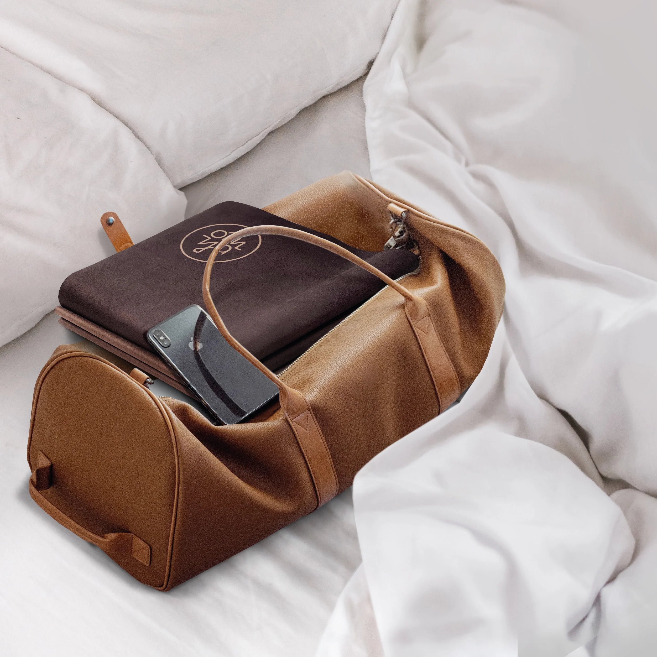 Sensual Flow Travel Yoga Mat - Terracotta Blush