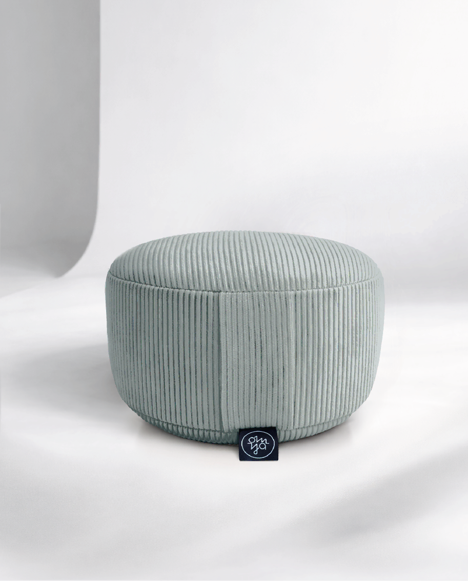 Design yoga cushion - Aqua Cord 